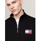 sweat-shirt homme  th tjm reg entry half zip