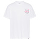 t-shirt homme  th tjm reg spray tee ss ext