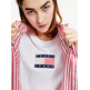 t-shirt femme  th tjw star americana flag tee