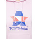 sweat-shirt femme  th tjw reg tj star hoodie