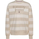 sweat-shirt femme  th tjw rlx stripe ess logo 1 crew