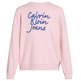 sweat-shirt fille  calvin klein handw logo embr cn sweatshirt