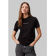 t-shirt femme  ck institutional straight tee