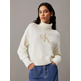 femme chenille singelogo sweater ybi