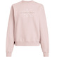 femme chenille singelogo crewneck ter