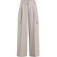 pantalon femme  calvin klein relaxed leg tailored pant