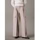 pantalon femme  calvin klein relaxed leg tailored pant