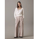 pantalon femme  calvin klein relaxed leg tailored pant