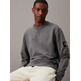 sweat-shirt homme  ck badge crew neck