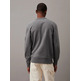 sweat-shirt homme  ck badge crew neck