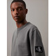 sweat-shirt homme  ck badge crew neck