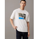 t-shirt homme  ck city poster street tee