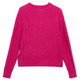 maillot fille  th chenille cable sweater