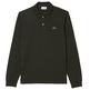 pôle homme  lacoste chemise col bord-cotes manches