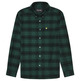 chemise homme  lylesc tonal check flannel shirt