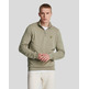 sweat-shirt homme  lylesc loopback quarter zip sweat