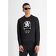 sweat-shirt homme  morato sweatshirt slim fit in interlo