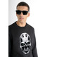 sweat-shirt homme  morato sweatshirt slim fit in interlo