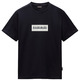 t-shirt homme  napapijri s-box logo ss