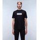 t-shirt homme  napapijri s-box logo ss