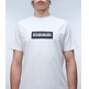 t-shirt homme  napapijri s-box logo ss