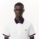 pôle homme  lacoste chemise col bord-cotes manches