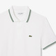 pôle homme  lacoste chemise col bord-cotes manches