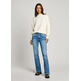 jeans femme  pepe jeans flare jeans lw embro