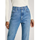 jeans femme  pepe jeans slim jeans uhw sparkle