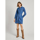 robe femme  pepe jeans regular denim dress