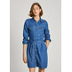 robe femme  pepe jeans regular denim dress