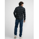 chemise homme  petrol men shirt long sleeve check