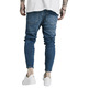 jeans homme  siksilk drop crotch denim