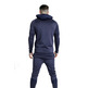 sweat-shirt homme  siksilk siksilk creased nylon zip thro