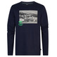 t-shirt garçon  petrol boys t-shirt ls photo print