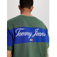 homme tjm rlxd colorblock serif tee c9b