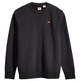 sweat-shirt homme  levis new original crew mineral blac