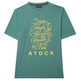 t-shirt homme  altona ropa t-shirt verde oscuro