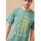 t-shirt homme  altona ropa t-shirt verde oscuro