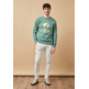 sweat-shirt homme  altona ropa sweat-shirt verde oscuro