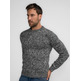 maillot homme  petrol men knitwear round neck basic