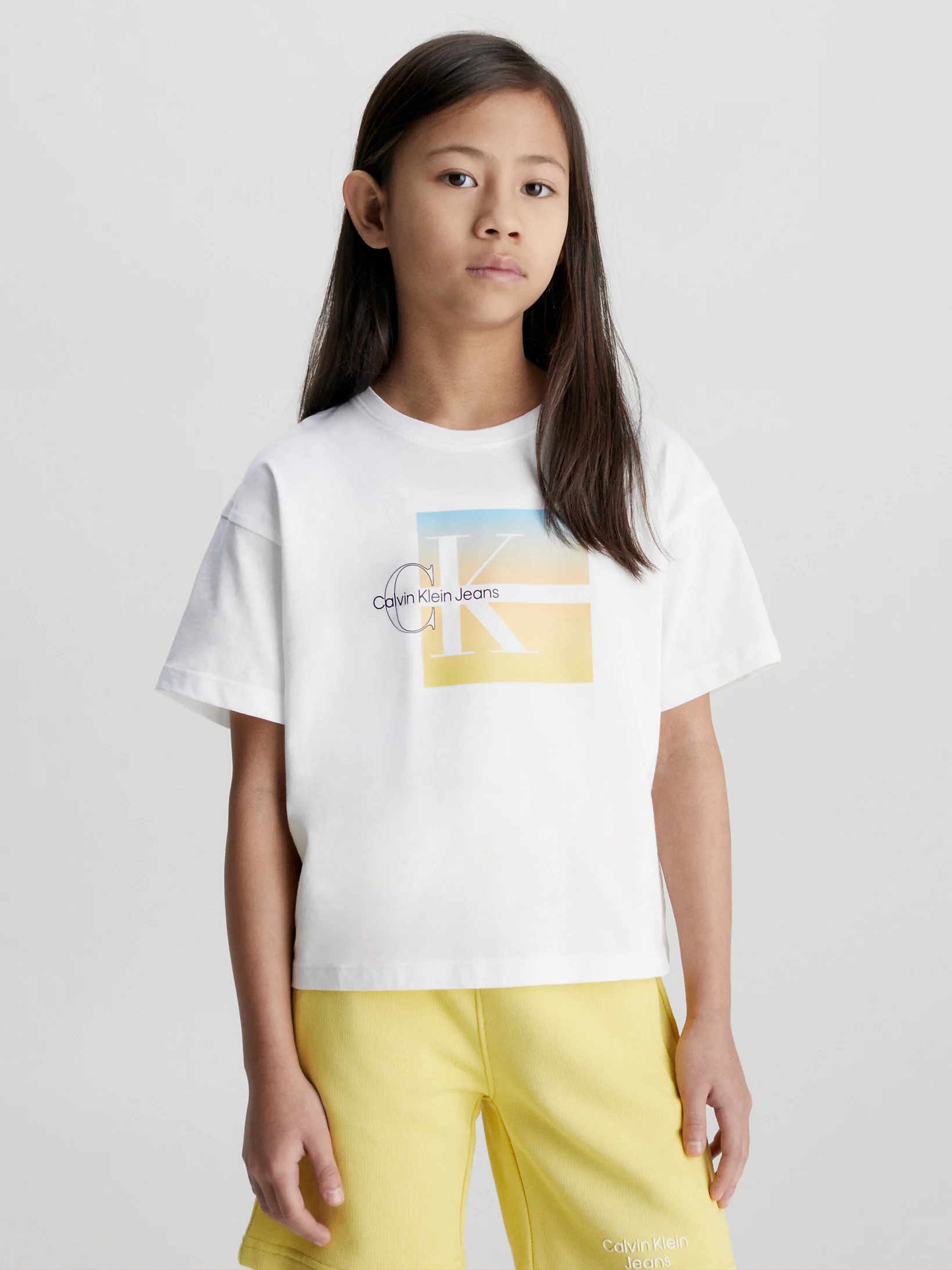 T shirt calvin online klein fille